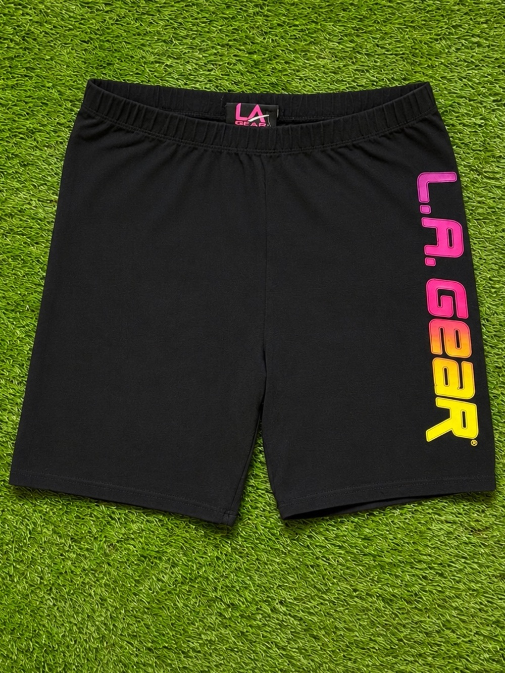 L.A. Gear Black Bike Shorts Size Medium